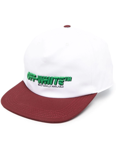 Shop Off-white Comics Baseball Cap In White