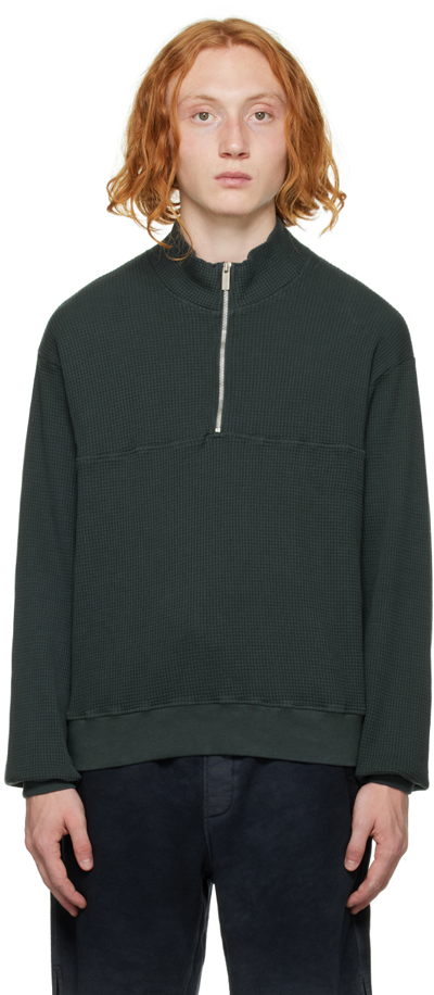 Shop Cotton Citizen Green Cooper Sweater In Oasis