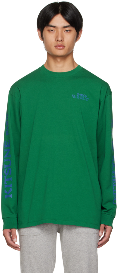 Maison Kitsuné Rue Richelieu Relaxed Long Sleeves Tee-shirt In