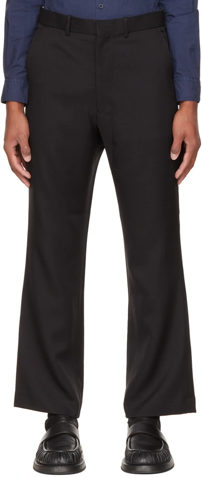 N.hoolywood Black Flare Trousers | ModeSens