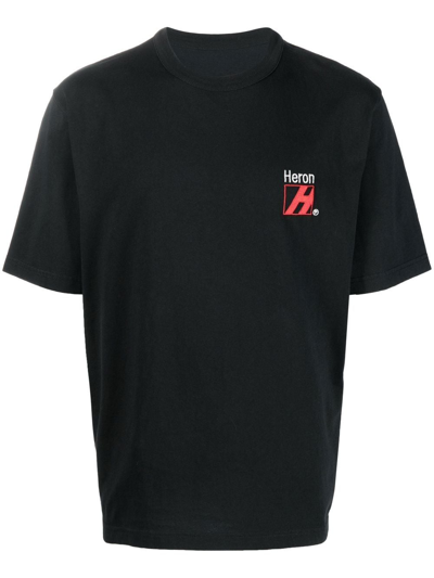 Shop Heron Preston T-shirt With Logo In Black
