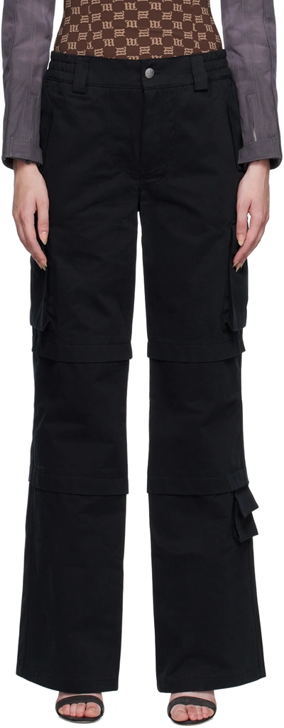 Misbhv Black Work Trousers In Black