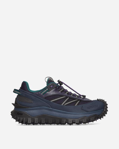 Shop Moncler Trailgrip Gtx Sneakers In Blue