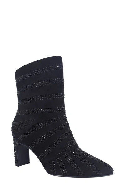 Shop Impo Vanidy Embellished Bootie In Black
