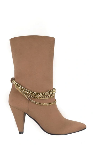 Shop Impo Terra Layered Chain Boot In Wheat