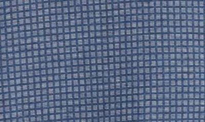 Shop Alton Lane Walker Seasonal Knit Button-up Shirt In Dark Blue Squares