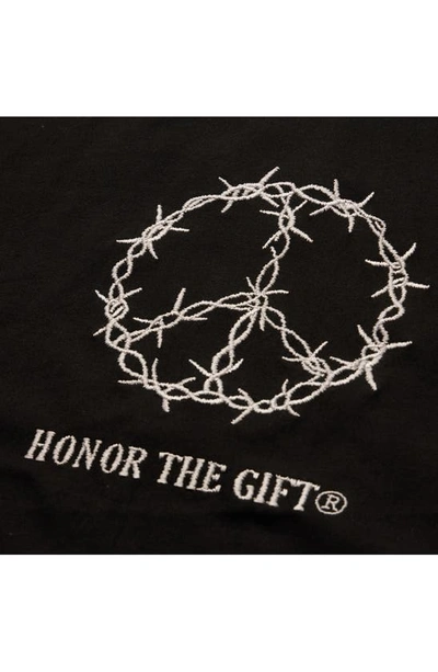 Shop Honor The Gift 2016 Cotton Graphic Tee In Black