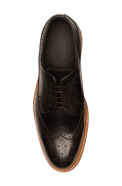 Crosby Square Fleetwood Wingtip Derby In Black