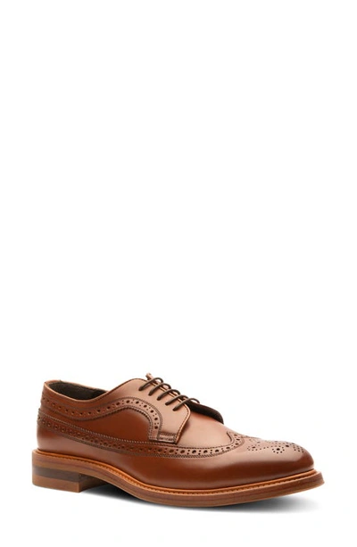 Shop Crosby Square Fleetwood Wingtip Derby In Cognac