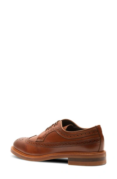 Crosby Square Fleetwood Wingtip Derby In Cognac