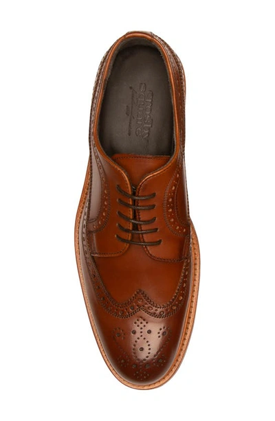 Shop Crosby Square Fleetwood Wingtip Derby In Cognac