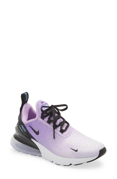 Shop Nike Air Max 270 Sneaker In Lilac/ Black/ Blue/ Grape