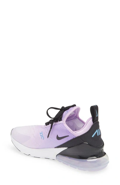 Shop Nike Air Max 270 Sneaker In Lilac/ Black/ Blue/ Grape