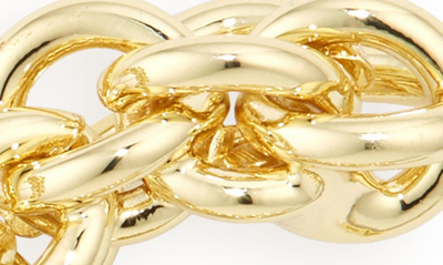Shop Demarson Dylan Huggie Hoop Earrings In 12k Shiny Gold