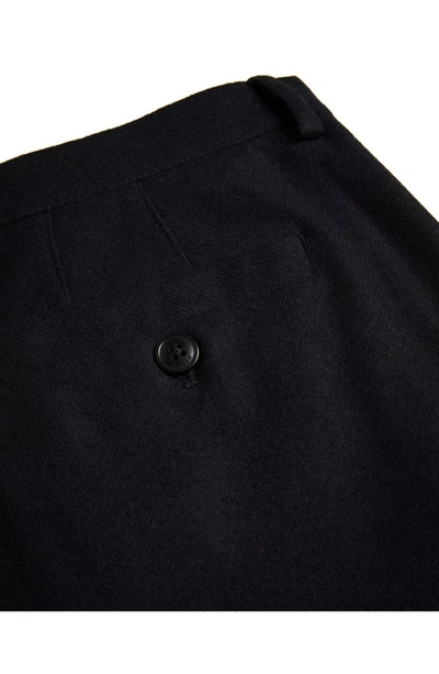 Shop Ted Baker Yarm Slim Fit Virgin Wool Flannel Blend Blazer In Navy