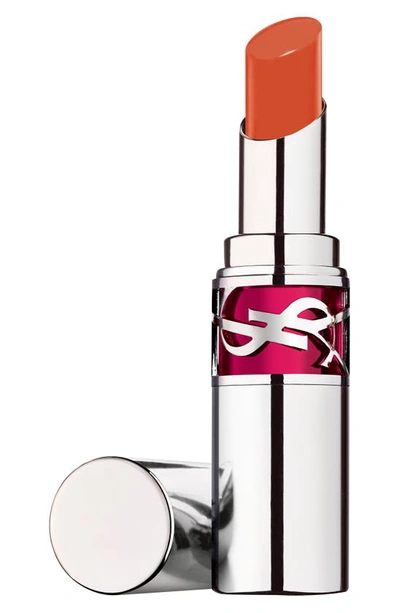 Shop Saint Laurent Candy Glaze Lip Gloss Stick In 8 Chili Delight