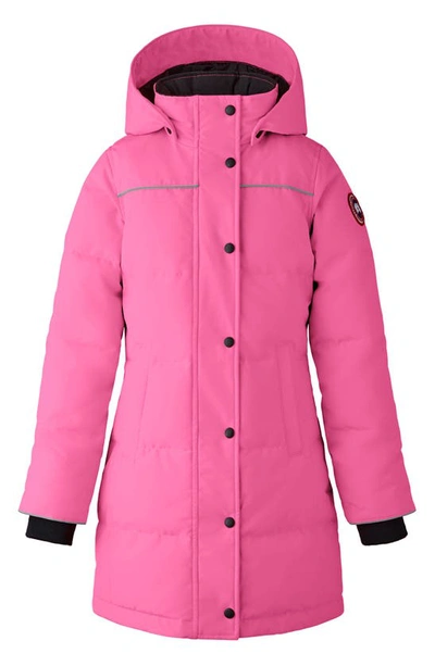 Shop Canada Goose Juniper 625-fill-power Down Parka In Summit Pink