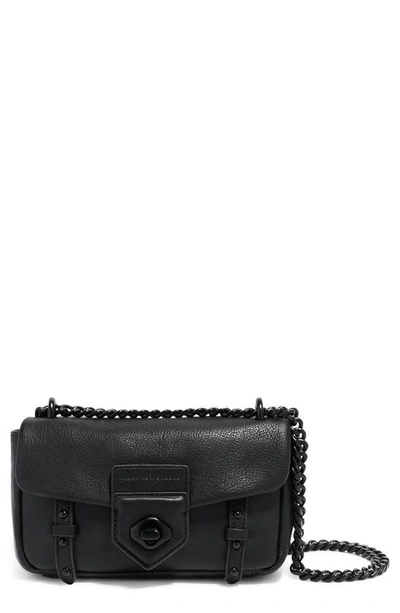 Shop Aimee Kestenberg Chain Reaction Mini Convertible Shoulder Bag In Black