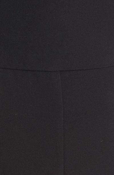Black Halo Brittan High-collar Sleeveless Jumpsuit In Black