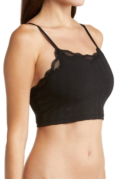 Honeydew Intimates Lorelai Longline Bralette In Black