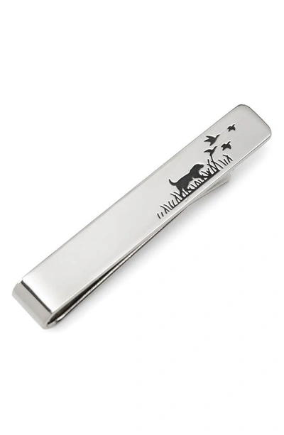 Shop Cufflinks, Inc Hunting Dog Tie Bar In Silver