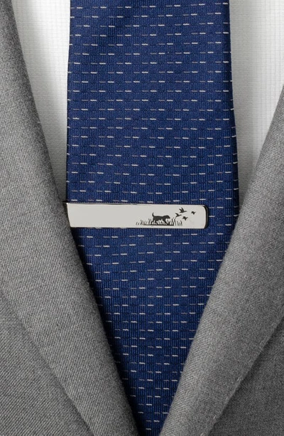 Shop Cufflinks, Inc Hunting Dog Tie Bar In Silver