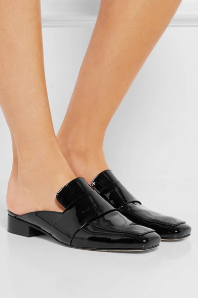 Shop Dorateymur Filiskiye Patent-leather Slippers