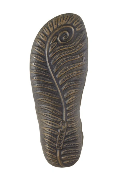 Naot 'matai' Mary Jane In Soft Green Leather