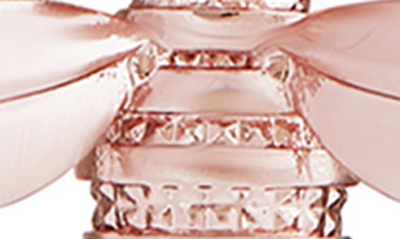 Ted Baker Bellema Bumble Bee Pendant Necklace In Brushed Rose Gold Tone