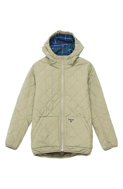 Barbour Kids' Little Boy's & Boy's Quibb Quilted Jacket In Light Moss |  ModeSens