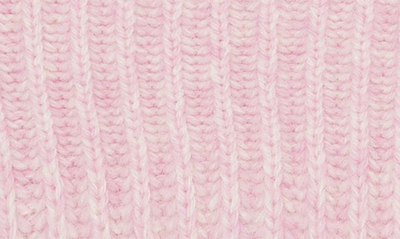 Shop Ganni Structured Rib Wool Blend Beanie In Lilac Sachet