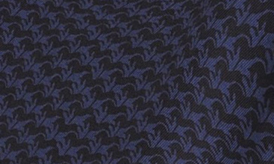 Shop Ted Baker Mini Horse Print Lawford Button-up Shirt In Navy