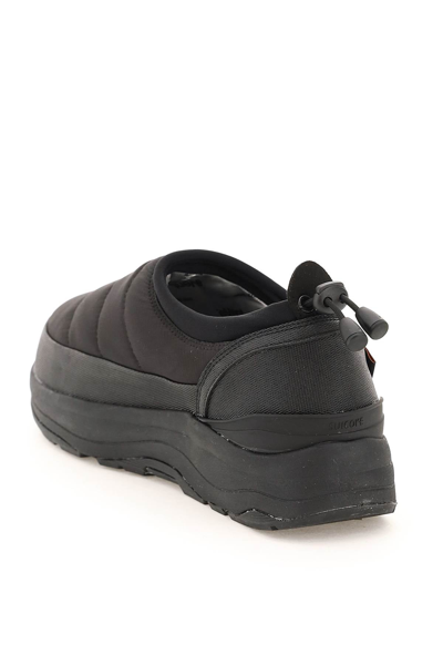 Shop Suicoke Pepper Waterproof Slip-on Sneakers In Black