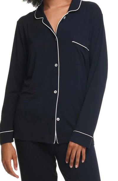 Papinelle Kate Jersey Pajamas In Black