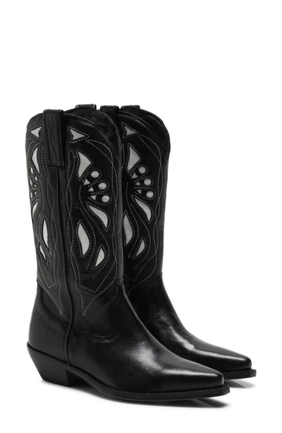 Shop Free People Rancho Mirage Western Boot In Black