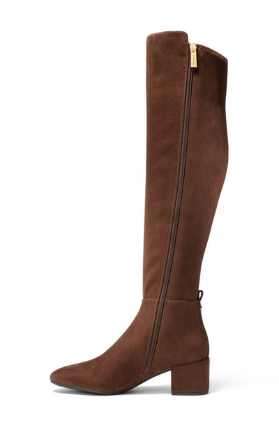 Michael Michael Kors Braden Over The Knee Boot In Chocolate