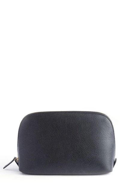 Shop Royce New York Personalized Cosmetic Bag In Black - Deboss