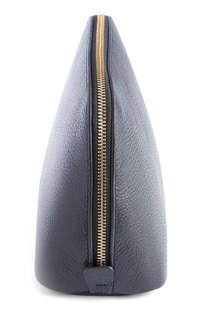 Royce New York Signature Cosmetic Bag In Black - Deboss