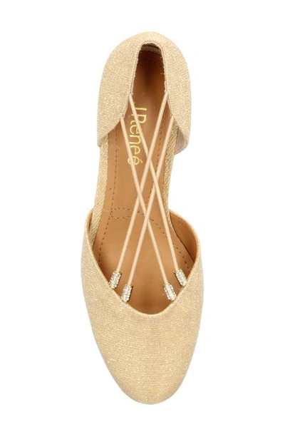 J. Reneé Charolette Pump In Gold