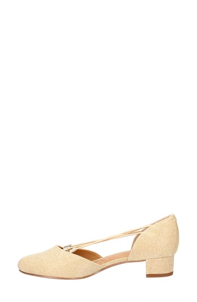 J. Reneé Charolette Pump In Gold