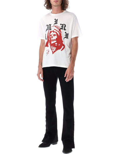 Shop Amiri Wes Lang Solar Kings T-shirt In White