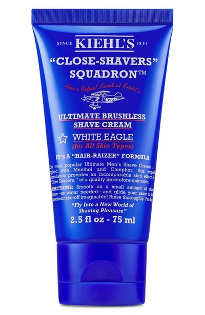 Kiehl's Since 1851 Close-shavers Squadron Ultimate Brushless Shave Cream, White Eagle 2.5 Oz.