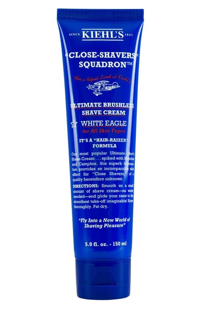 Kiehl's Since 1851 Close-shavers Squadron Ultimate Brushless Shave Cream, White Eagle 2.5 Oz.