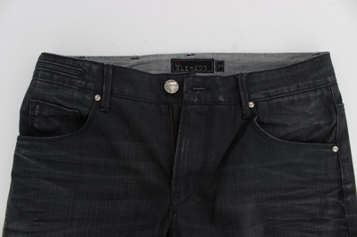 Shop Acht Gray Cotton Skinny Slim Fit Men's Jeans