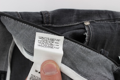 Shop Acht Gray Cotton Regular Low Fit Men's Jeans
