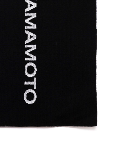 Shop Adidas Y-3 Yohji Yamamoto Men's Black Other Materials Scarf