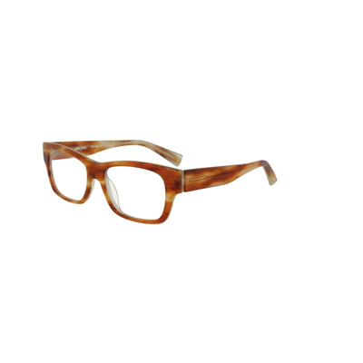 Shop Alain Mikli Men's Brown Acetate Glasses