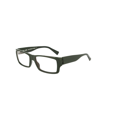 Shop Alain Mikli Men's Green Acetate Glasses