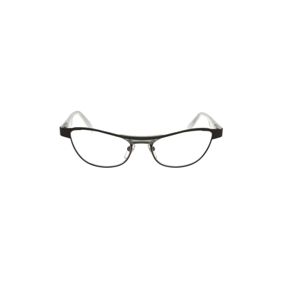 Shop Alain Mikli Women's Black Metal Glasses