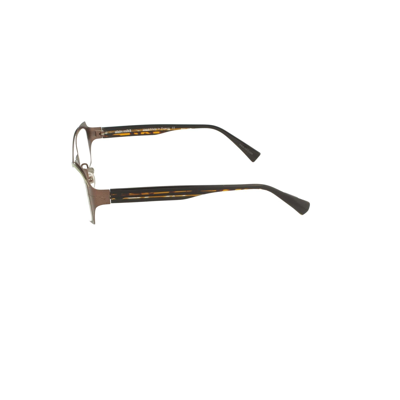 Shop Alain Mikli Women's Brown Metal Glasses